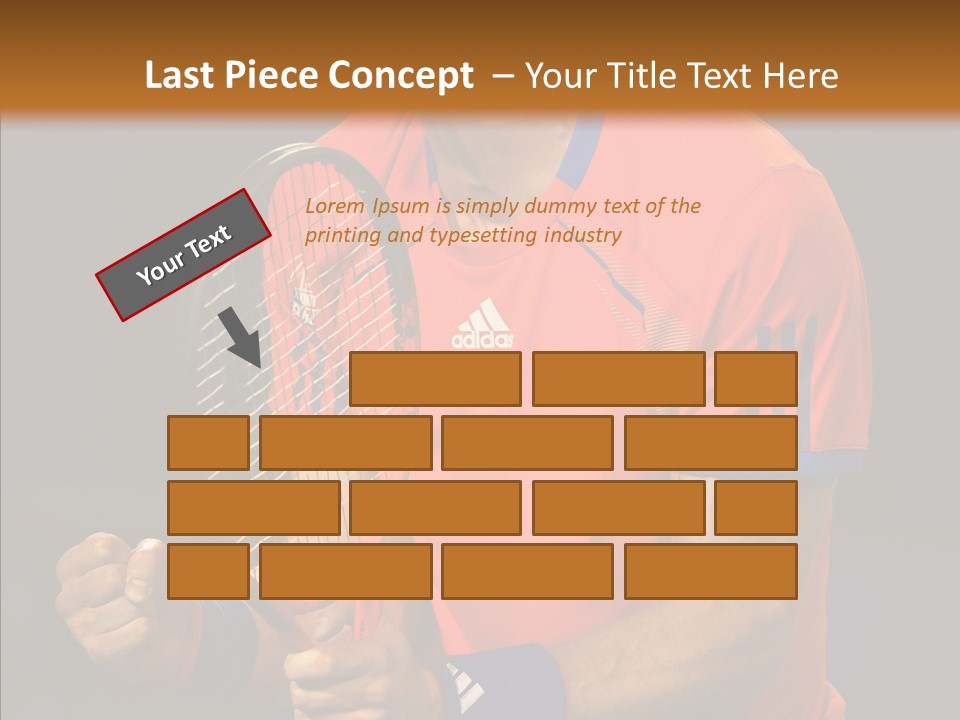Player Competition Win PowerPoint Template