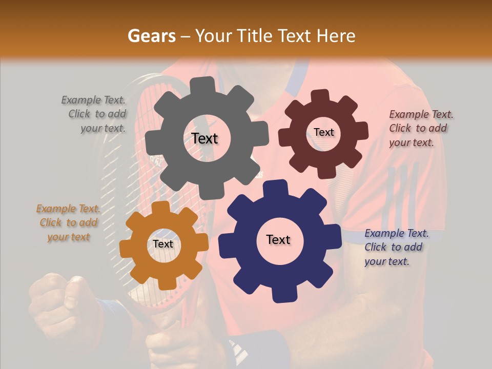 Player Competition Win PowerPoint Template
