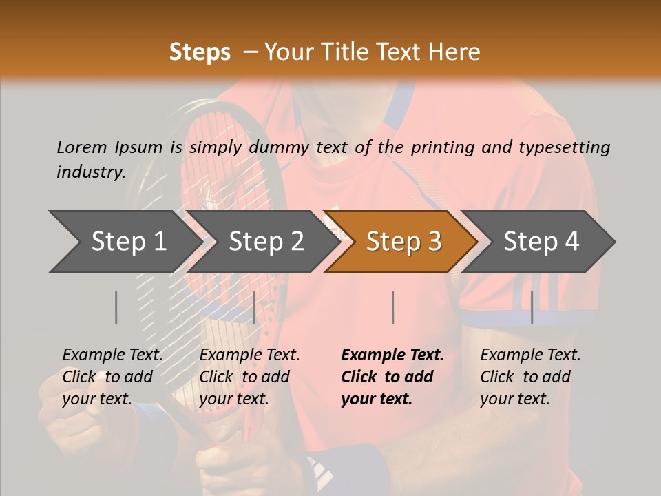Player Competition Win PowerPoint Template