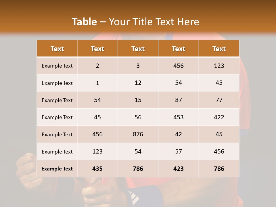 Player Competition Win PowerPoint Template