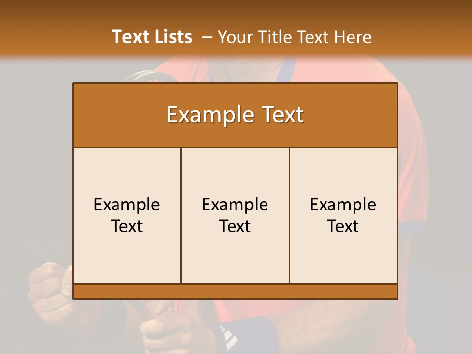 Player Competition Win PowerPoint Template