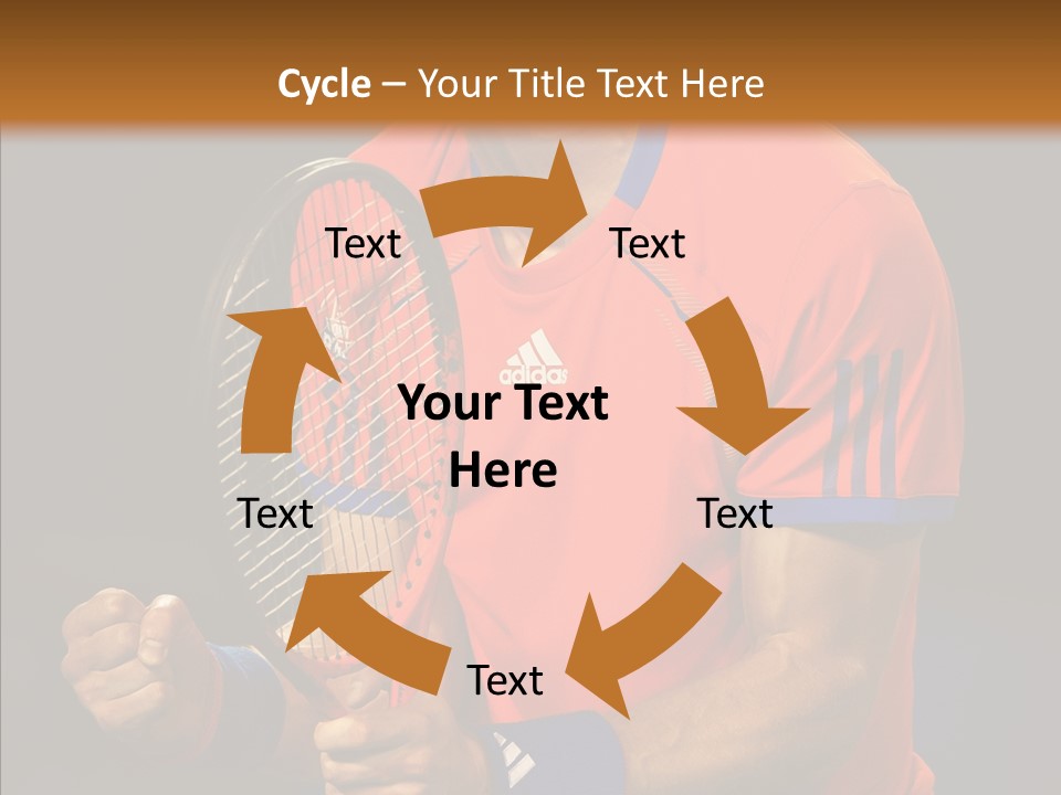 Player Competition Win PowerPoint Template