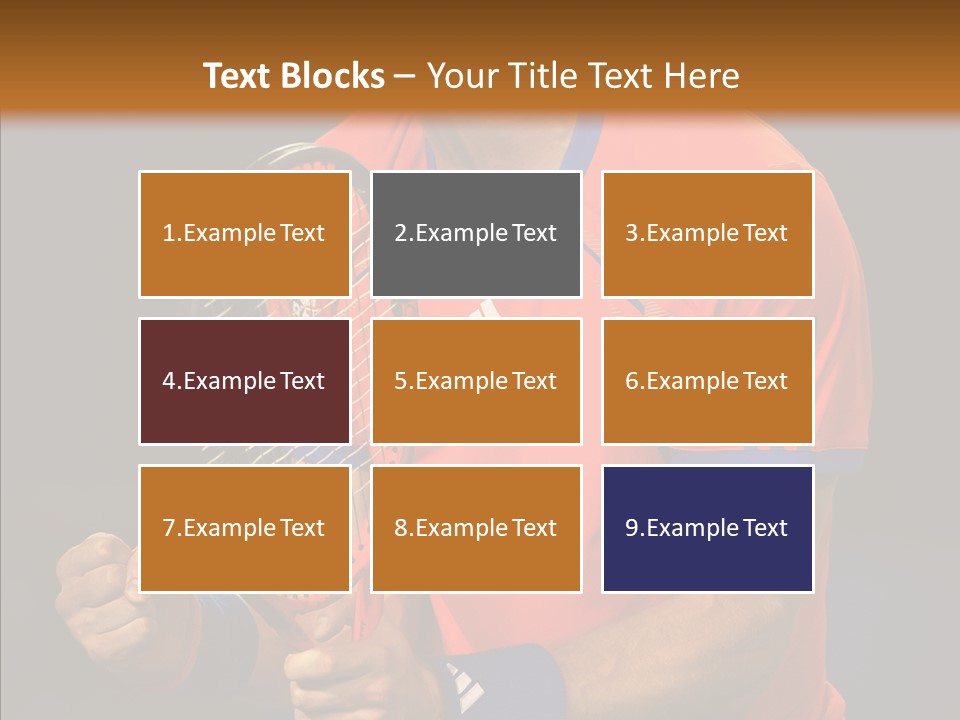 Player Competition Win PowerPoint Template