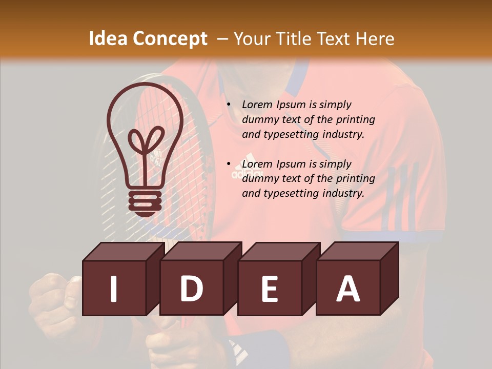 Player Competition Win PowerPoint Template