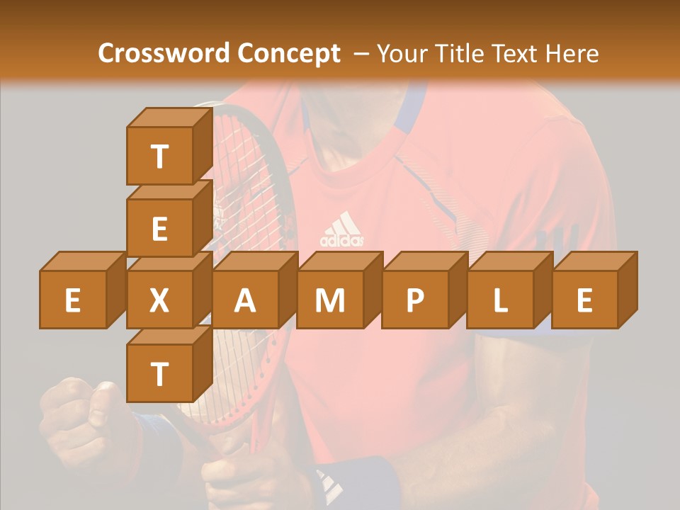 Player Competition Win PowerPoint Template