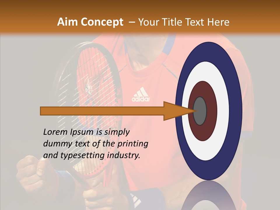Player Competition Win PowerPoint Template