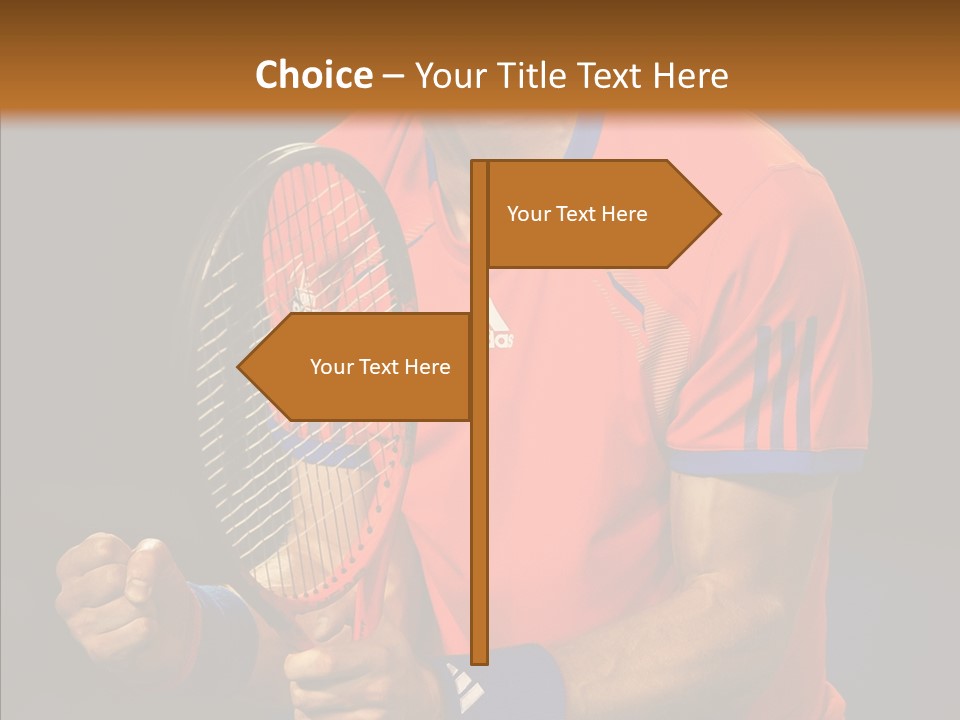 Player Competition Win PowerPoint Template