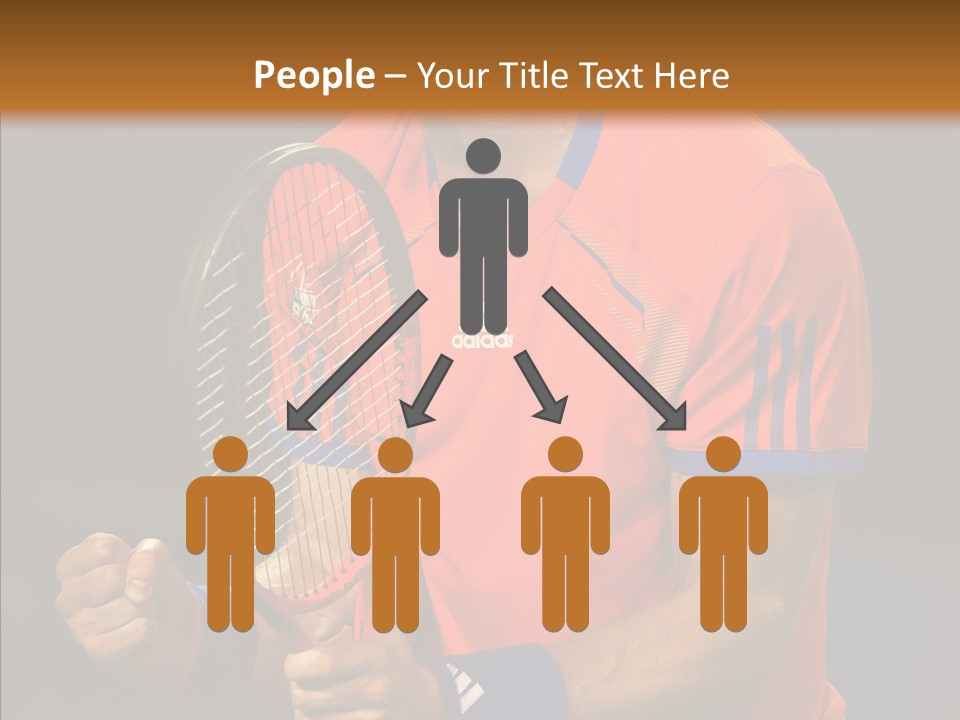 Player Competition Win PowerPoint Template