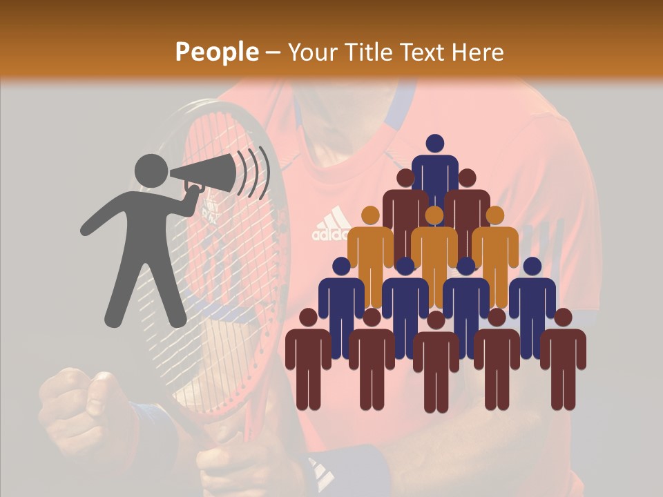 Player Competition Win PowerPoint Template