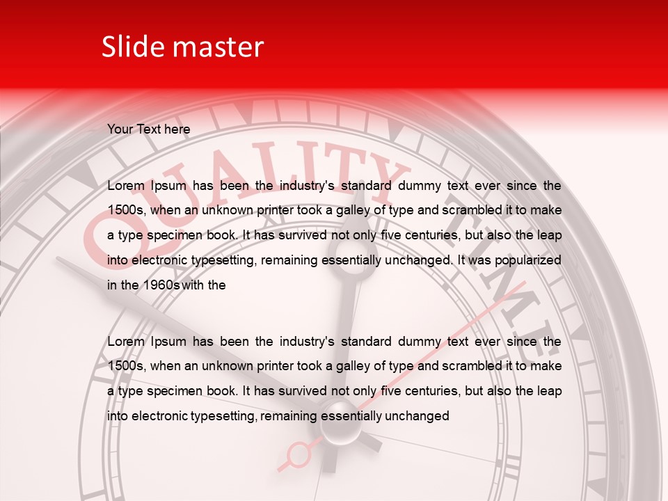 Illustration Countdown Good PowerPoint Template