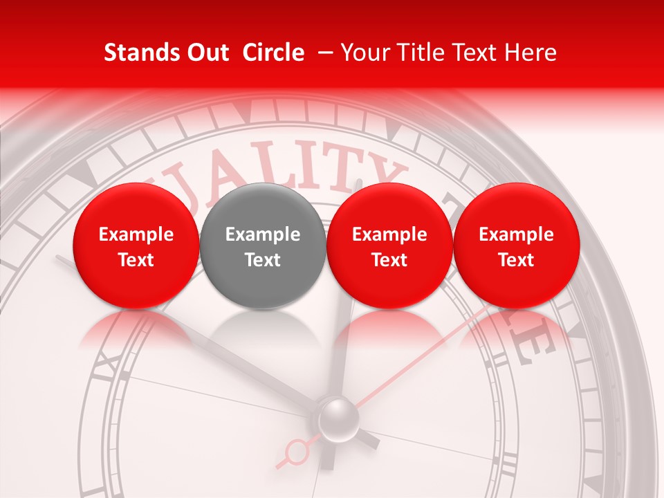 Illustration Countdown Good PowerPoint Template