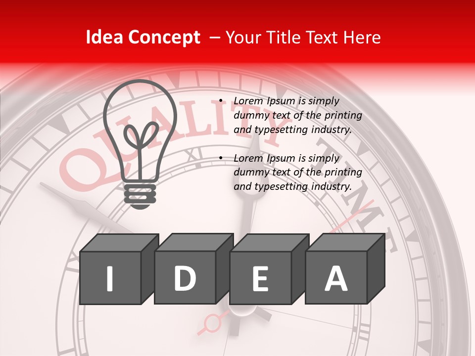 Illustration Countdown Good PowerPoint Template