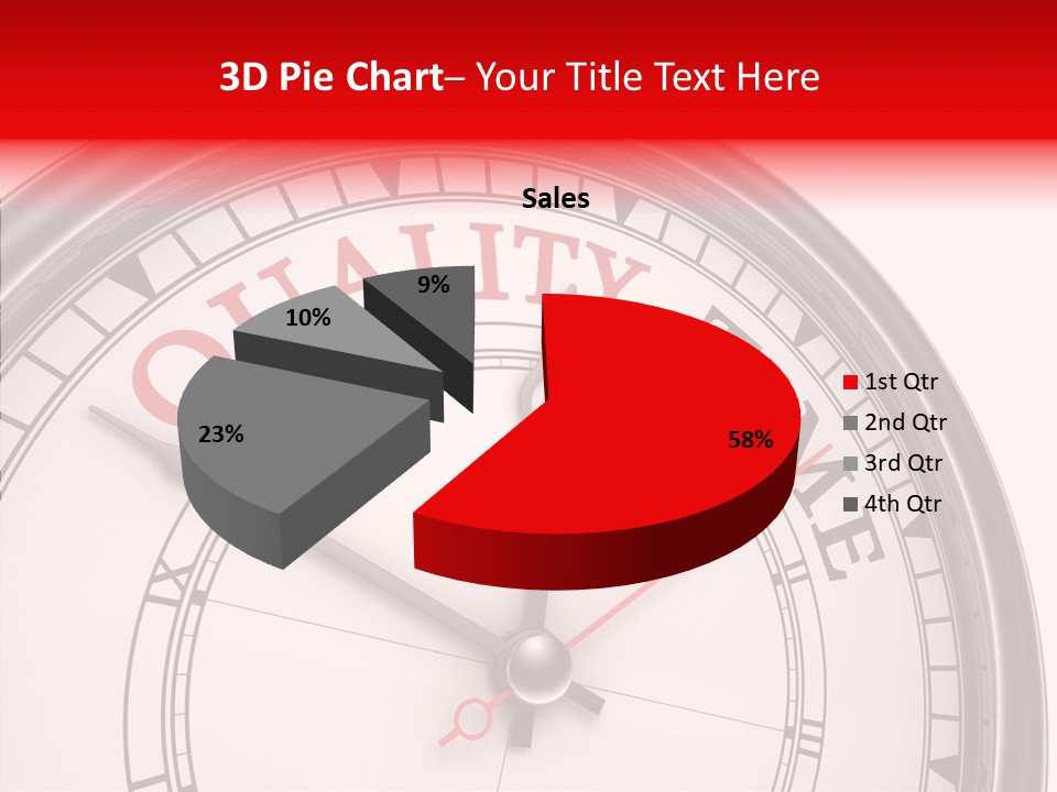 Illustration Countdown Good PowerPoint Template