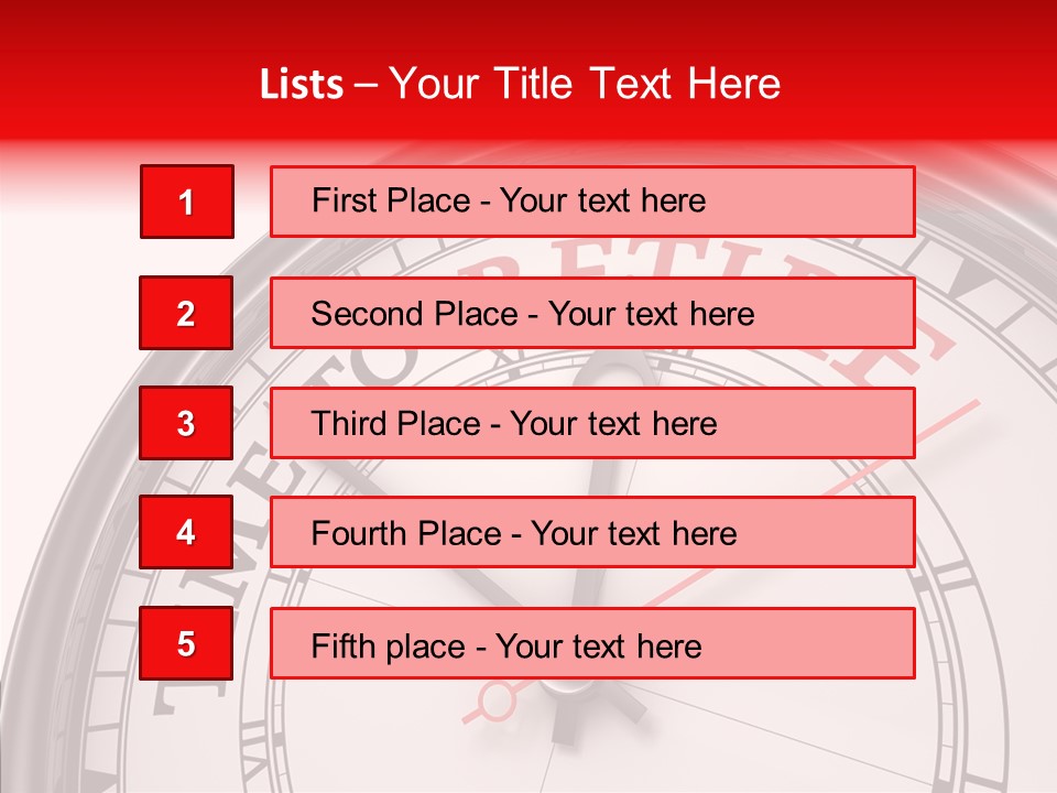 Business Work Award PowerPoint Template