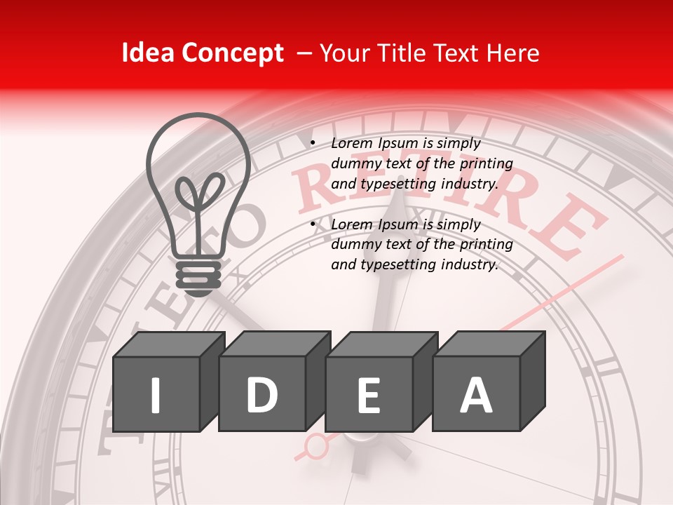 Business Work Award PowerPoint Template