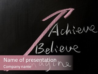 Arrow Inspiration Hope PowerPoint Template