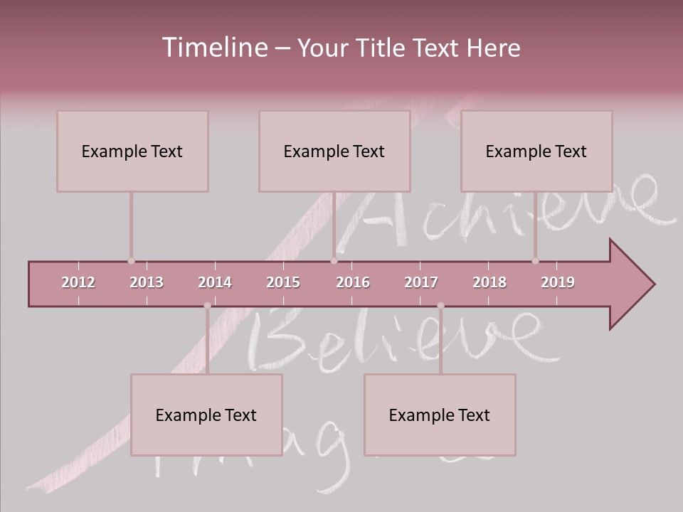 Arrow Inspiration Hope PowerPoint Template