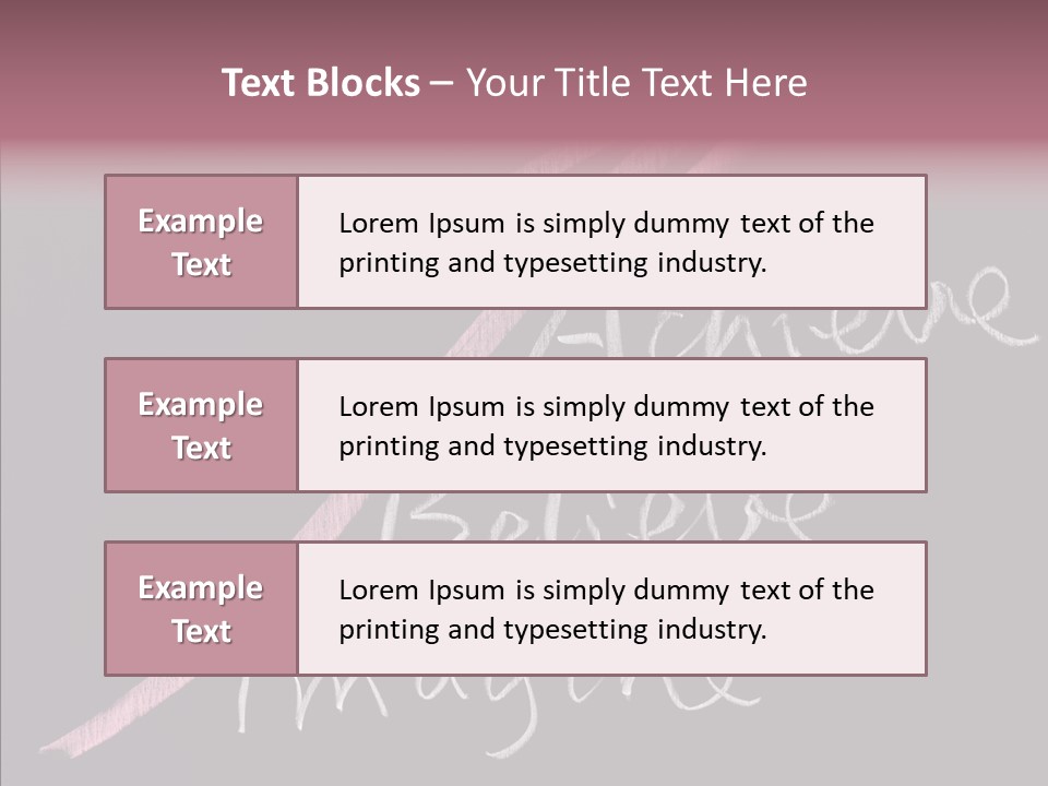 Arrow Inspiration Hope PowerPoint Template