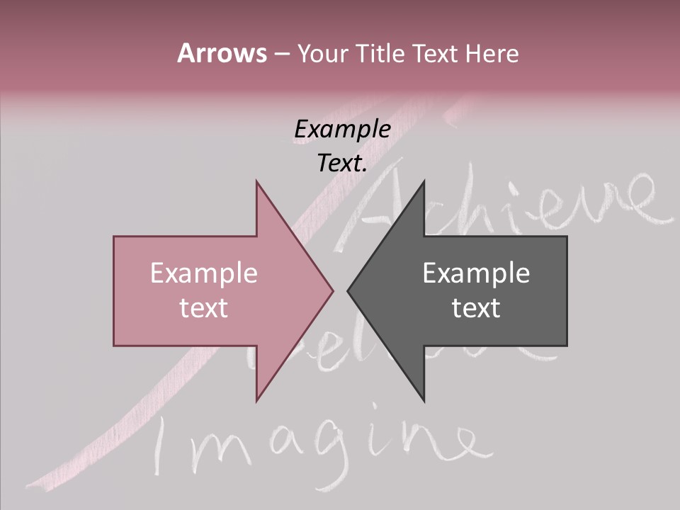 Arrow Inspiration Hope PowerPoint Template