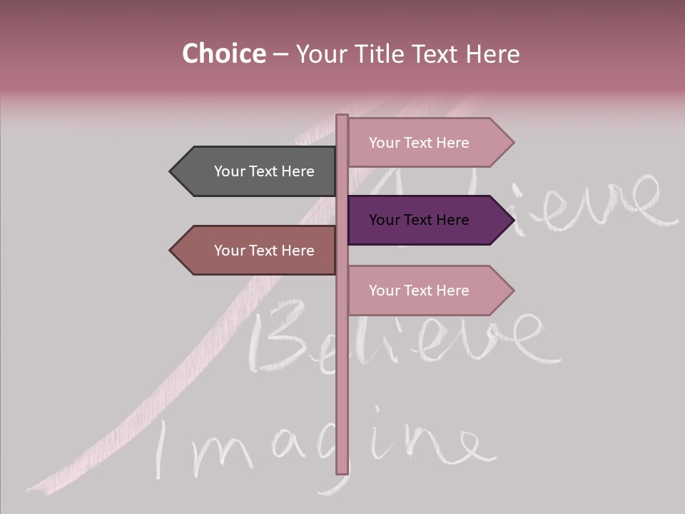 Arrow Inspiration Hope PowerPoint Template