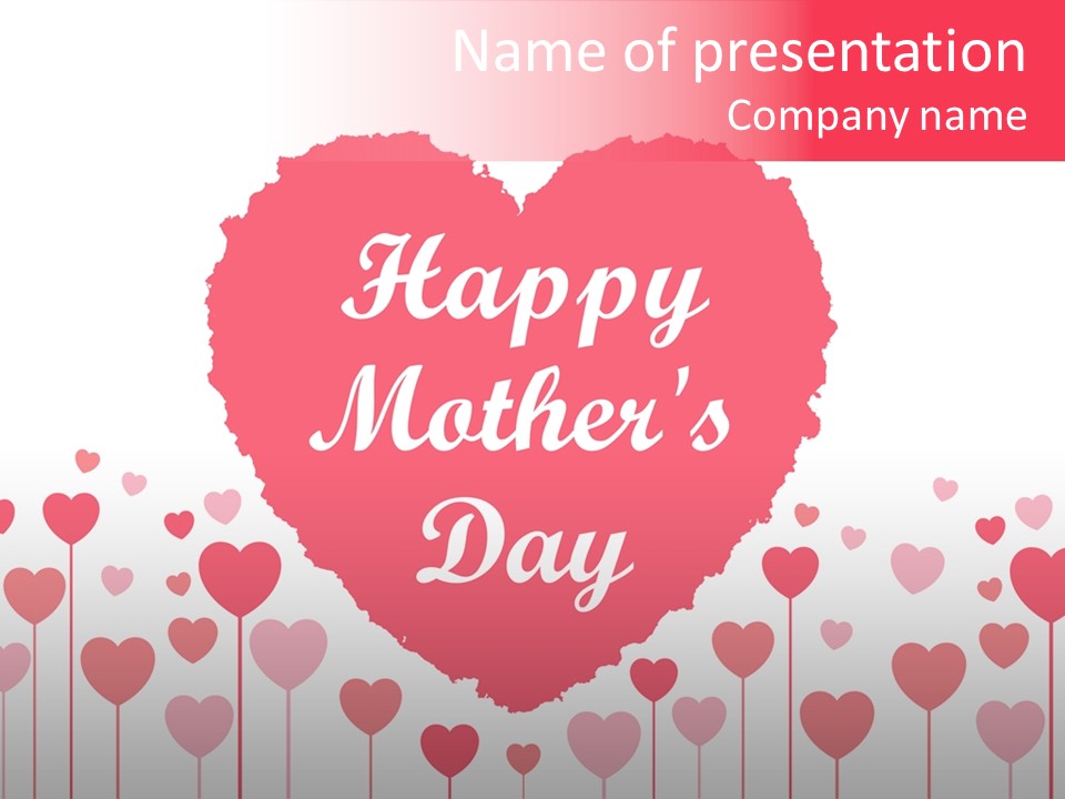 Personal Family Symbol PowerPoint Template