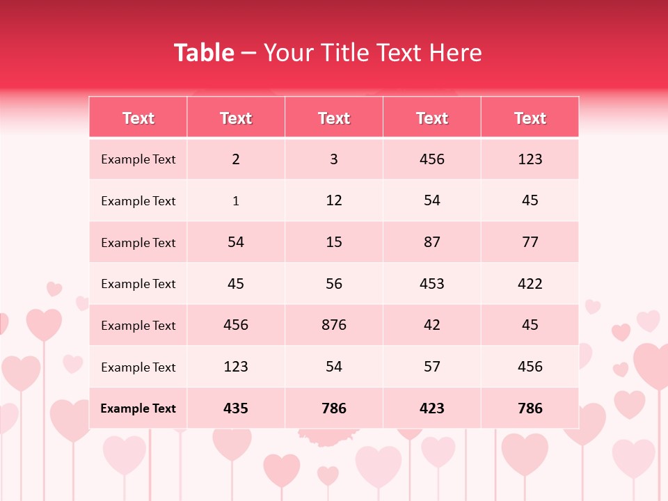 Personal Family Symbol PowerPoint Template
