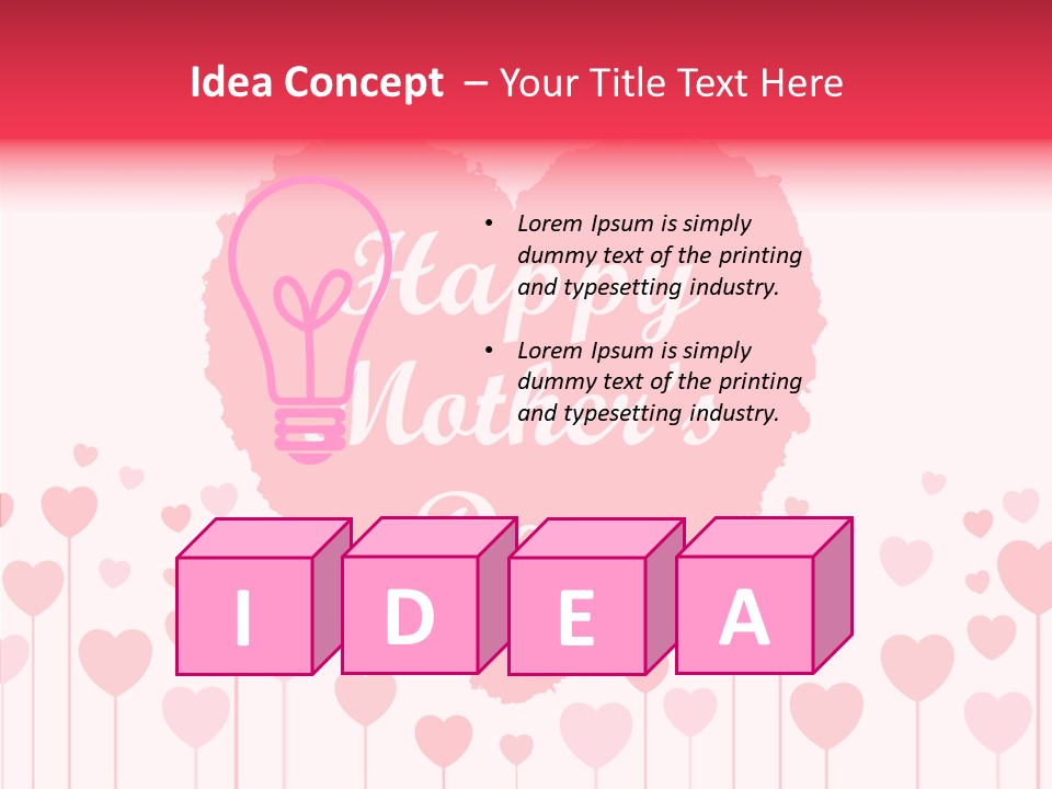 Personal Family Symbol PowerPoint Template