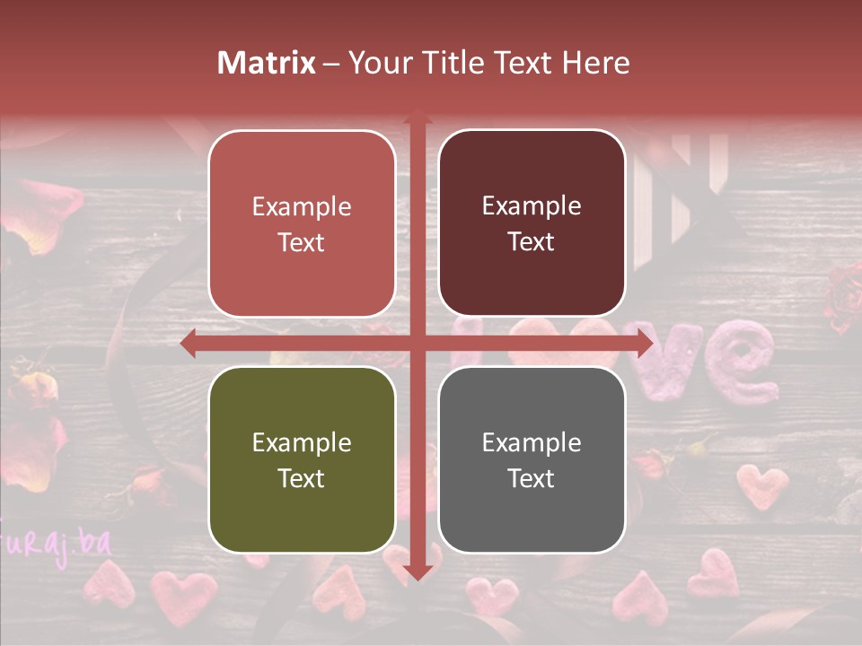 Valentine Background Background Dating PowerPoint Template
