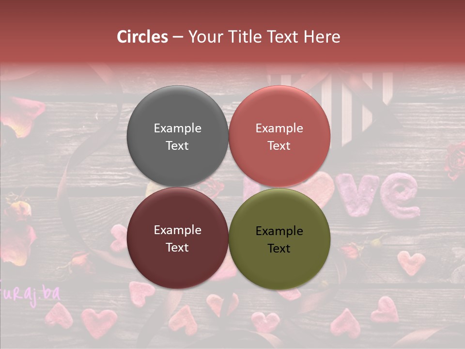 Valentine Background Background Dating PowerPoint Template