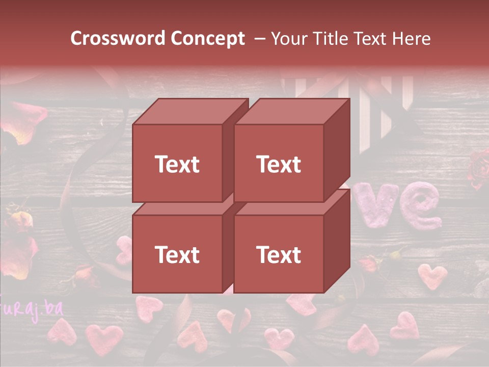 Valentine Background Background Dating PowerPoint Template