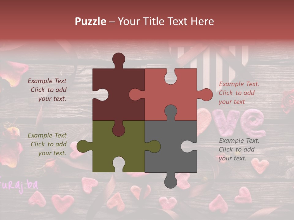 Valentine Background Background Dating PowerPoint Template