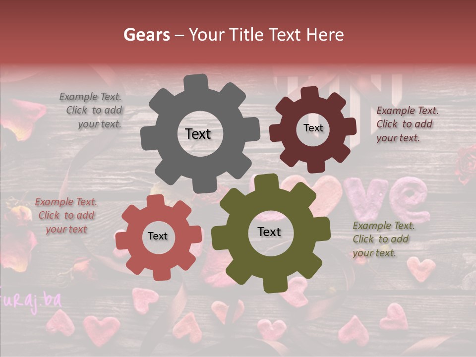 Valentine Background Background Dating PowerPoint Template