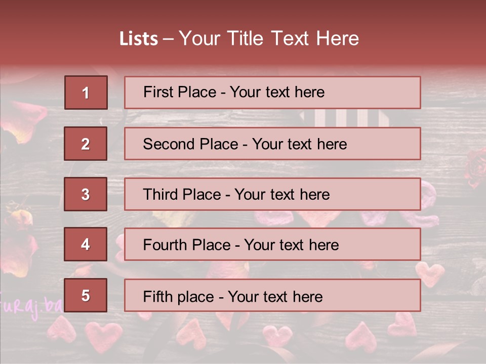 Valentine Background Background Dating PowerPoint Template