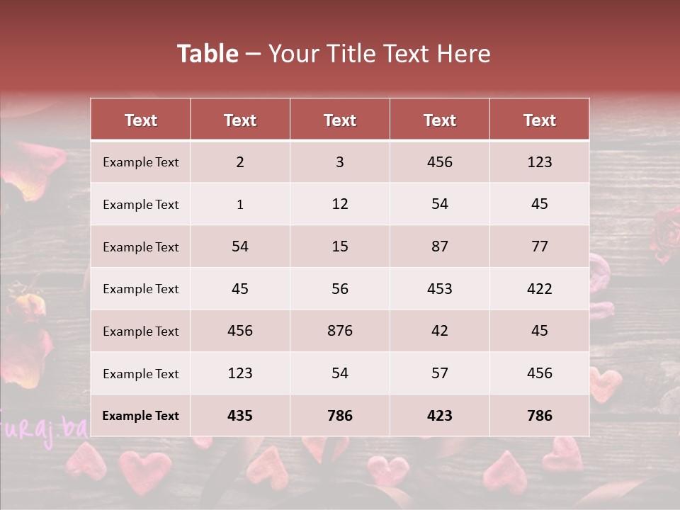 Valentine Background Background Dating PowerPoint Template