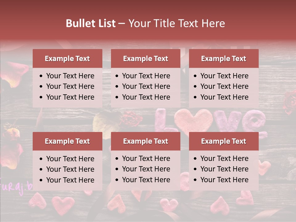 Valentine Background Background Dating PowerPoint Template