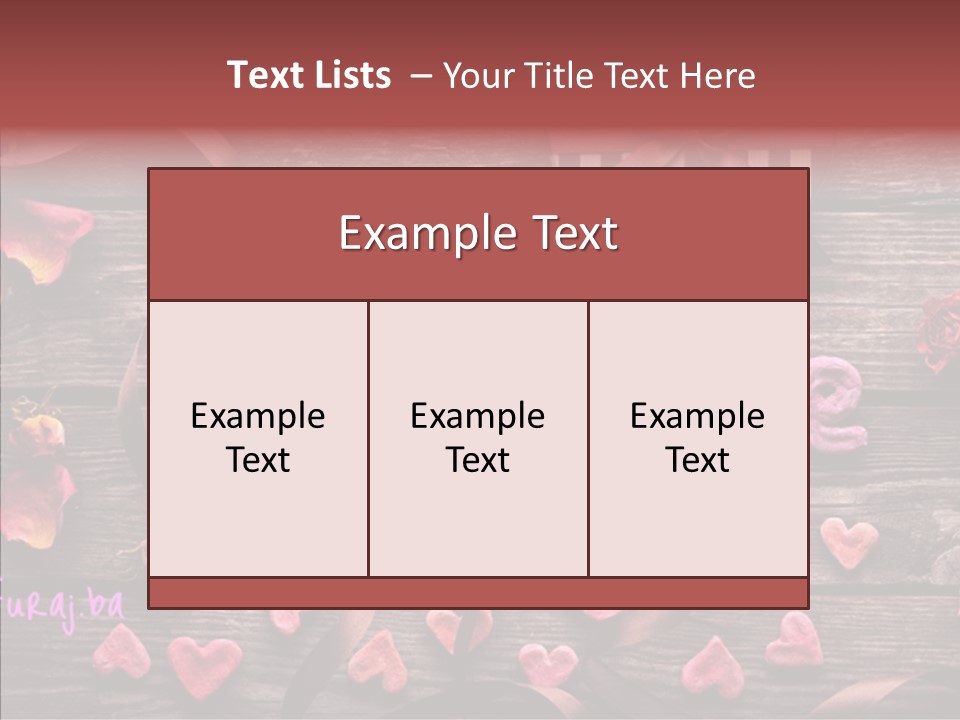 Valentine Background Background Dating PowerPoint Template