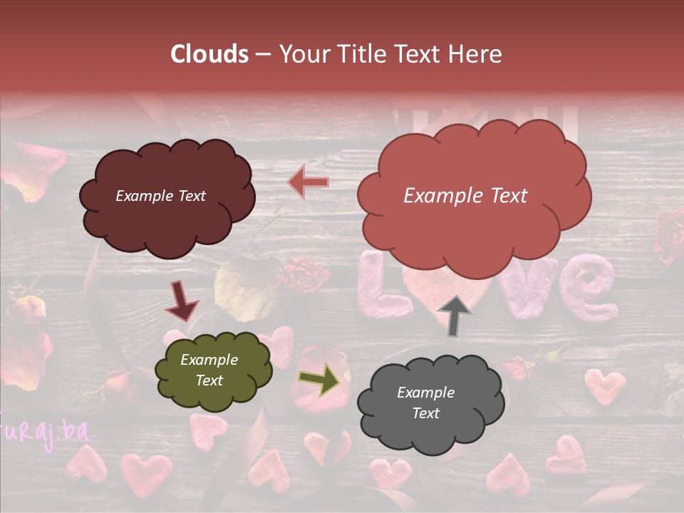 Valentine Background Background Dating PowerPoint Template
