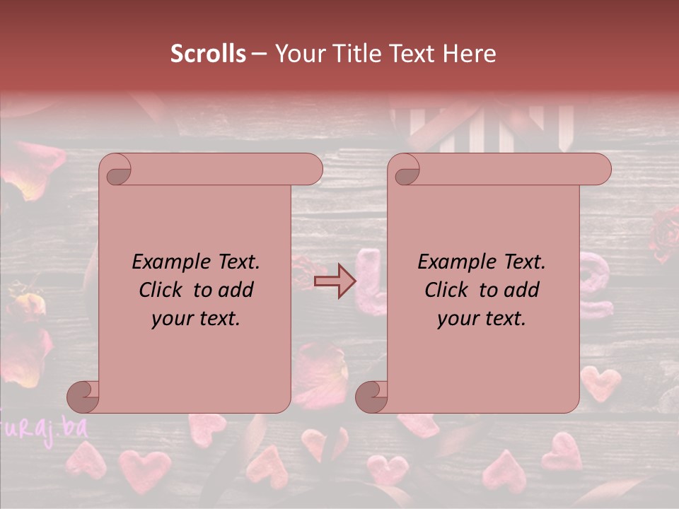 Valentine Background Background Dating PowerPoint Template