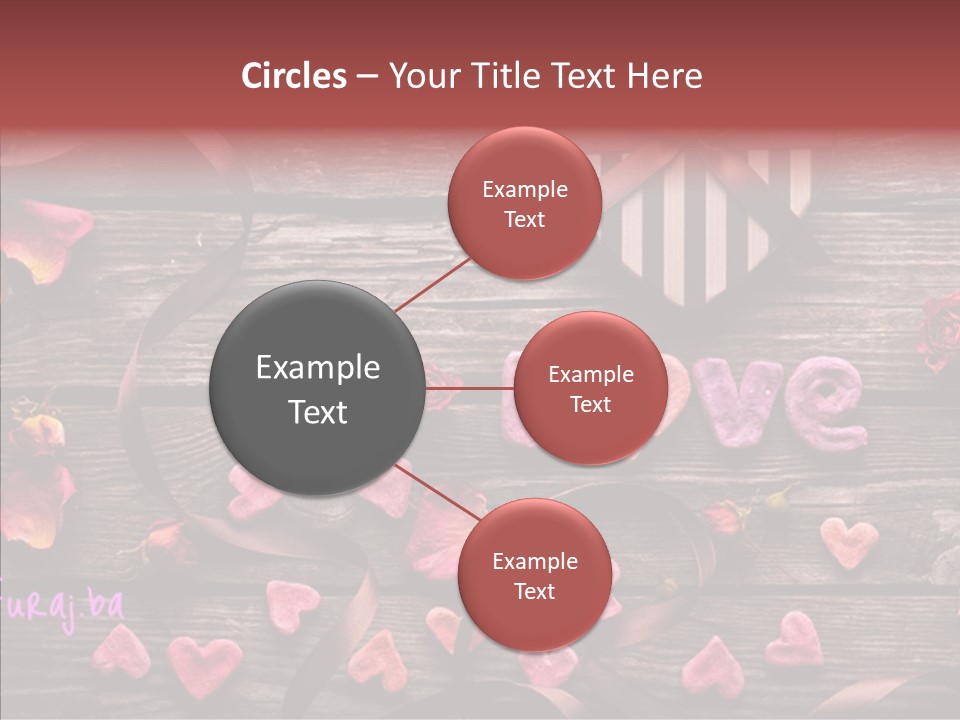 Valentine Background Background Dating PowerPoint Template