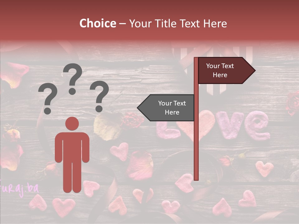 Valentine Background Background Dating PowerPoint Template