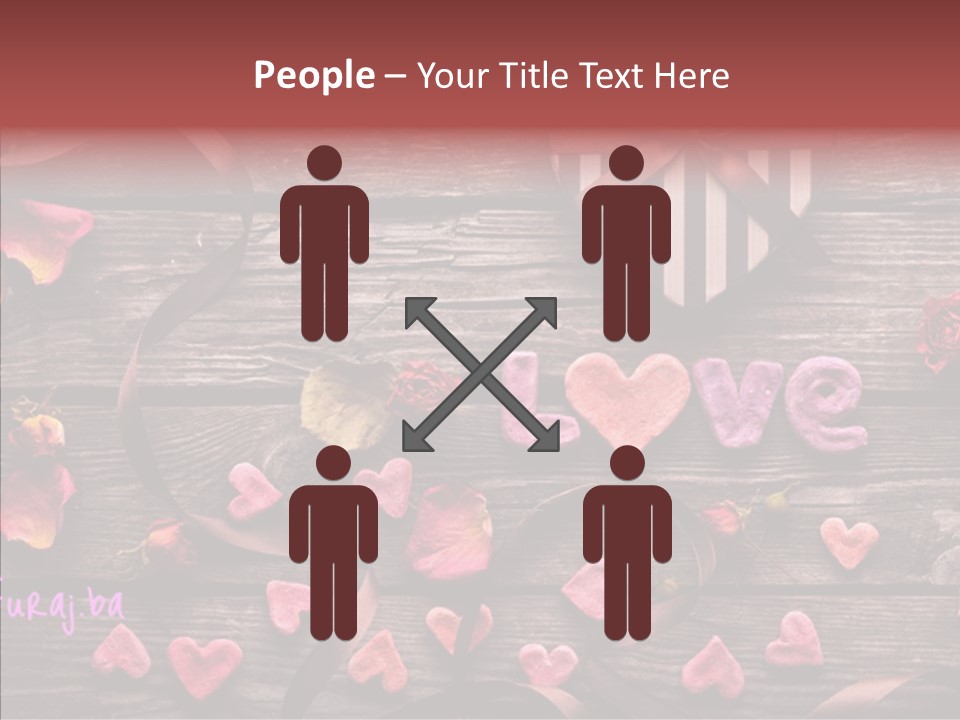 Valentine Background Background Dating PowerPoint Template