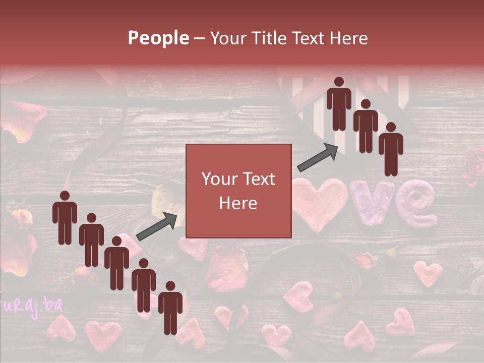 Valentine Background Background Dating PowerPoint Template