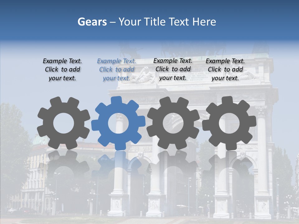 Inner Parco Memorial PowerPoint Template