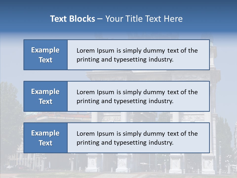 Inner Parco Memorial PowerPoint Template