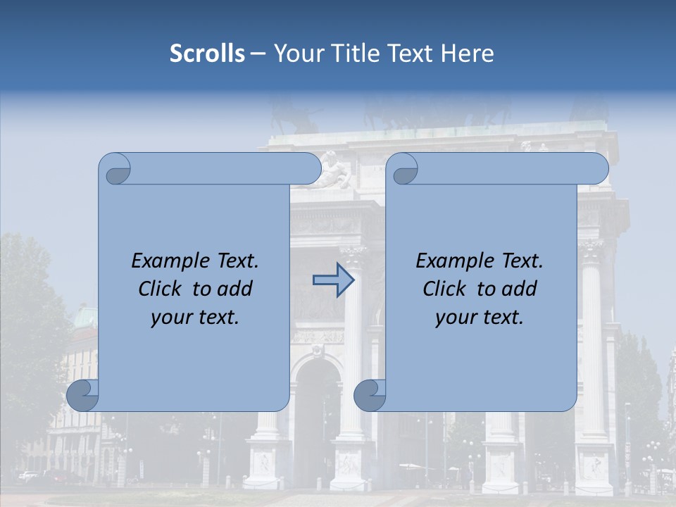 Inner Parco Memorial PowerPoint Template