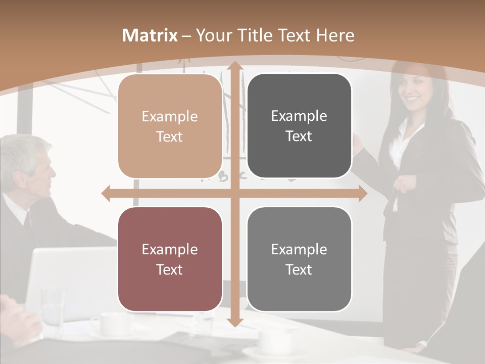 Presentation Point Businessteam PowerPoint Template