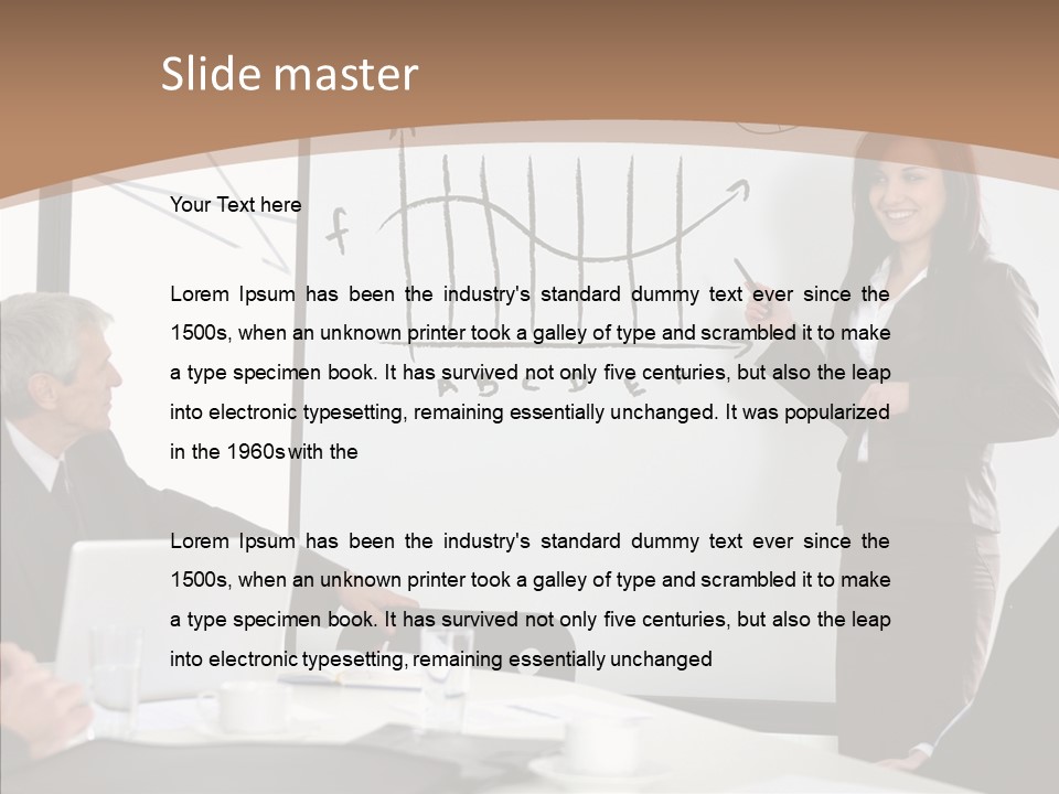 Presentation Point Businessteam PowerPoint Template