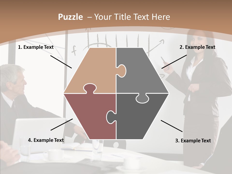 Presentation Point Businessteam PowerPoint Template