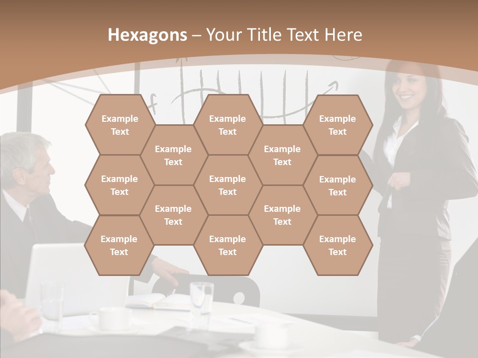 Presentation Point Businessteam PowerPoint Template