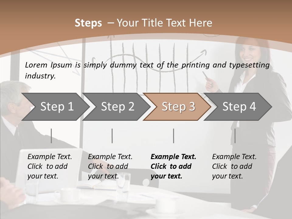 Presentation Point Businessteam PowerPoint Template